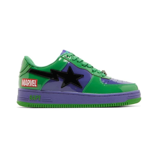 Bape SK8 Sta Marvel x Comics Hulk