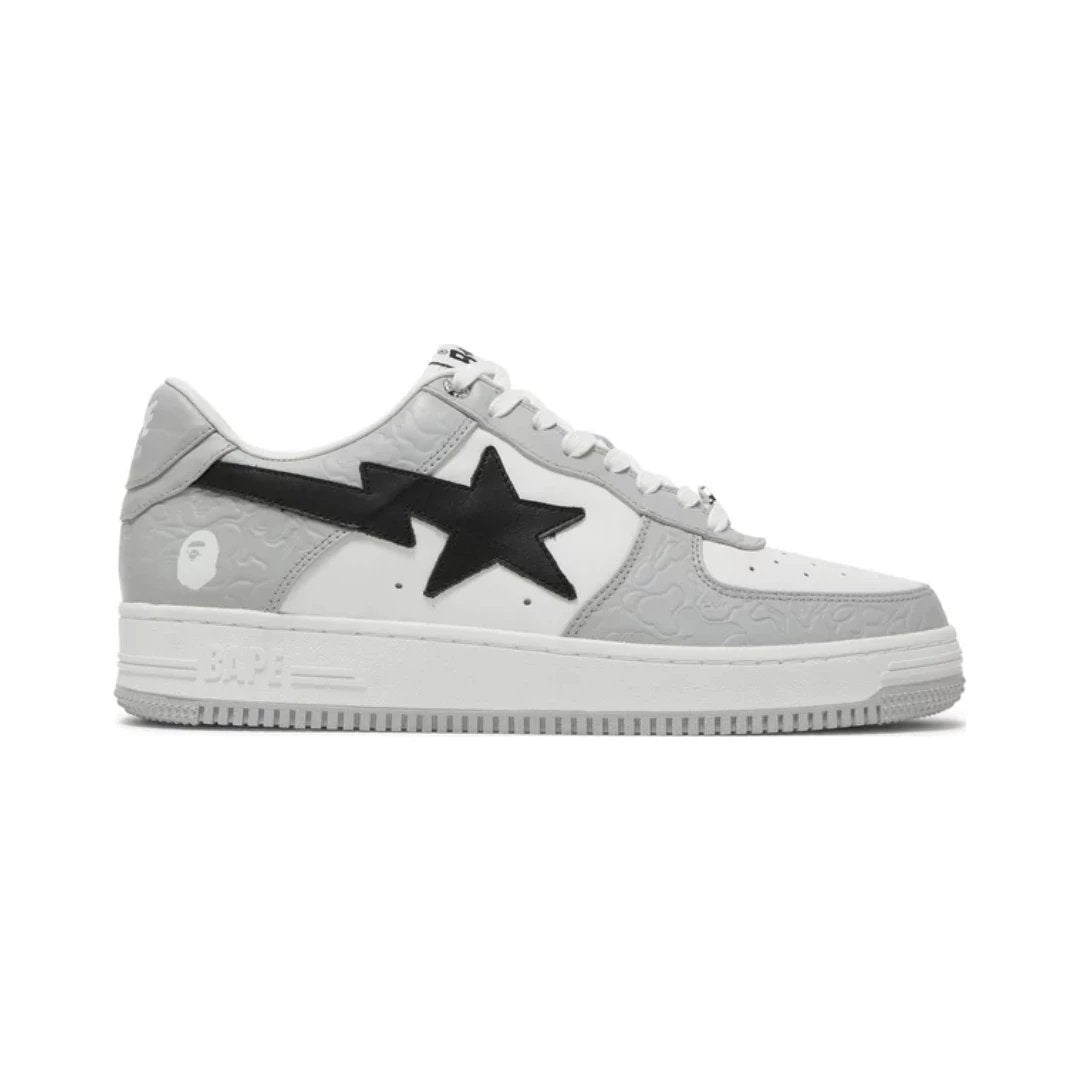 Bape SK8 Sta White Gray