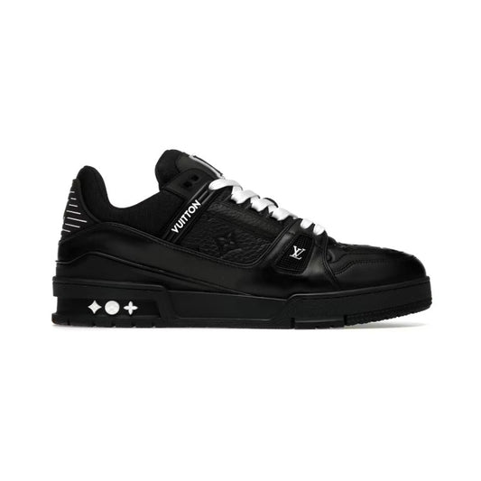 Luis Vitton Trainer Black Embossed Monogram