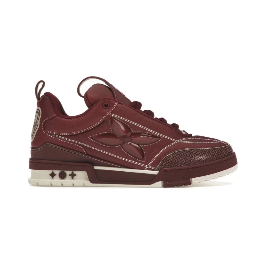 Luis Vitton Skate Bordeaux Red