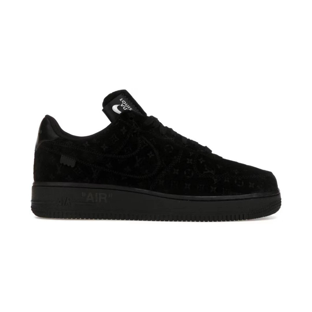 Luis Vitton x Air Force 1 Triple Black