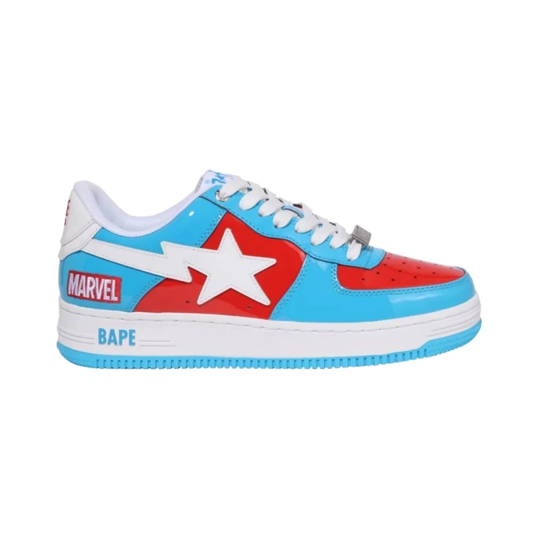 Bape SK8 Sta Marvel x Captain America